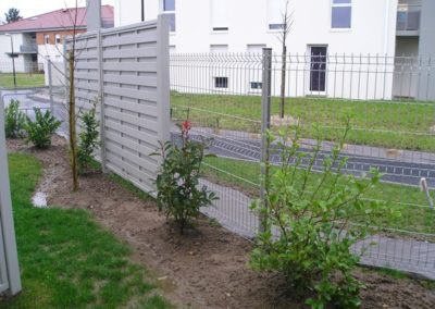 clôture et portail